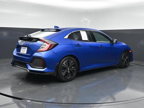 Blue 2017 Honda Civic EX