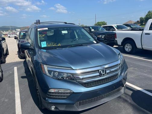 Blue 2017 Honda Pilot EX-L