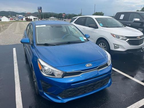 Blue 2021 Kia Rio S
