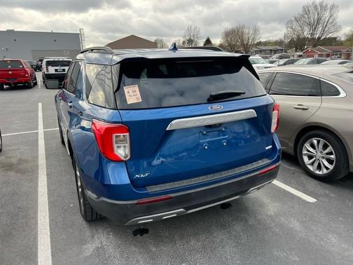 Blue 2020 Ford Explorer XLT