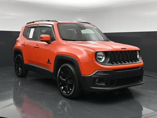 Orange 2018 Jeep Renegade Latitude