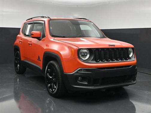 Orange 2018 Jeep Renegade Latitude