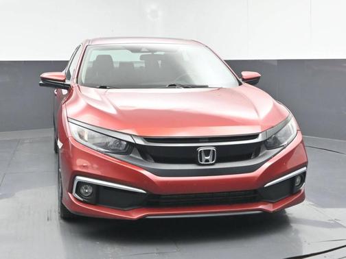 Red 2019 Honda Civic EX