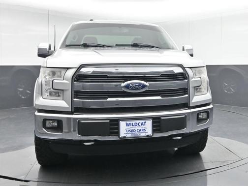 Silver 2016 Ford F-150 Lariat