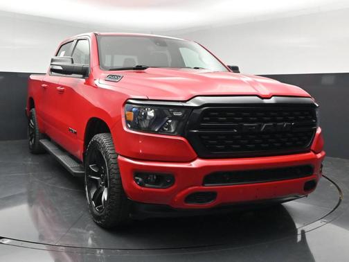 Red 2022 RAM 1500 Big Horn