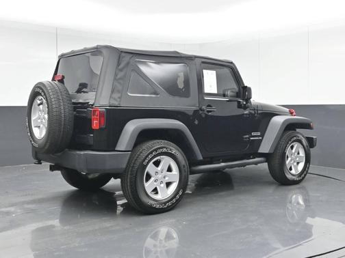 Black 2017 Jeep Wrangler Sport