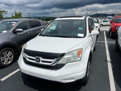 White 2010 Honda CR-V EX-L