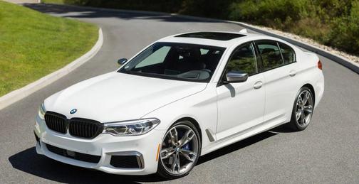 Alpine White 2020 BMW M550 i Xdrive