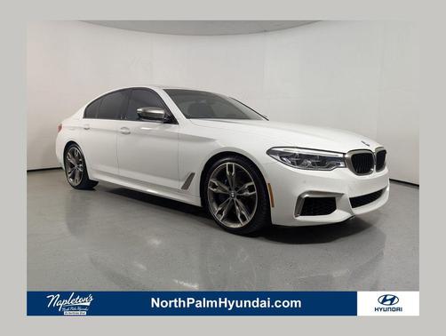 Alpine White 2020 BMW M550 i Xdrive