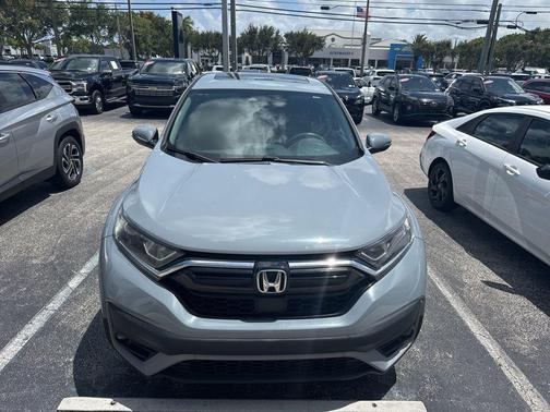 Aegean Blue Metallic 2021 Honda CR-V 2WD EX