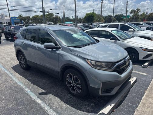 Aegean Blue Metallic 2021 Honda CR-V 2WD EX