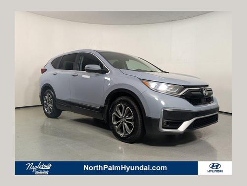 Aegean Blue Metallic 2021 Honda CR-V 2WD EX