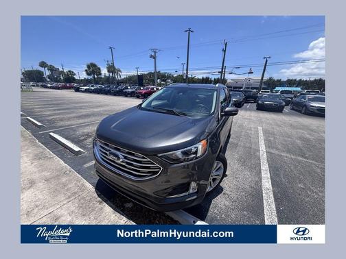 Magnetic Metallic 2020 Ford Edge Titanium