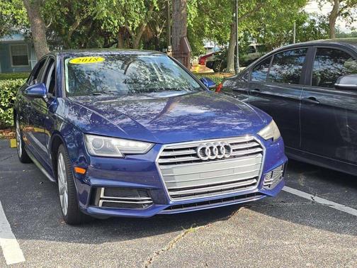 Moonlight Blue Metallic 2018 Audi A4 2.0T Premium