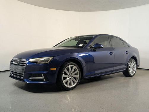 Moonlight Blue Metallic 2018 Audi A4 2.0T Premium