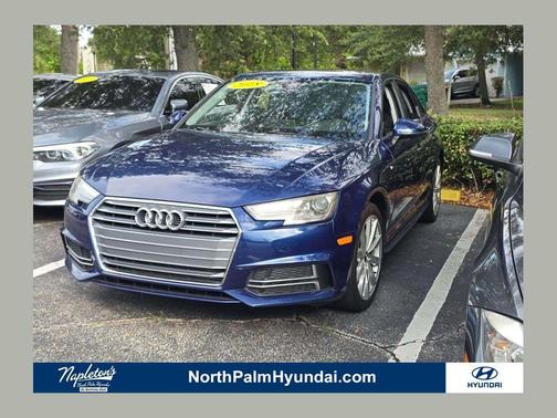 Moonlight Blue Metallic 2018 Audi A4 2.0T Premium
