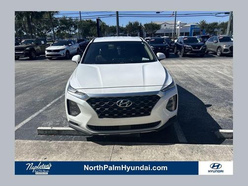 Quartz White 2020 Hyundai SANTA FE SEL 2.4