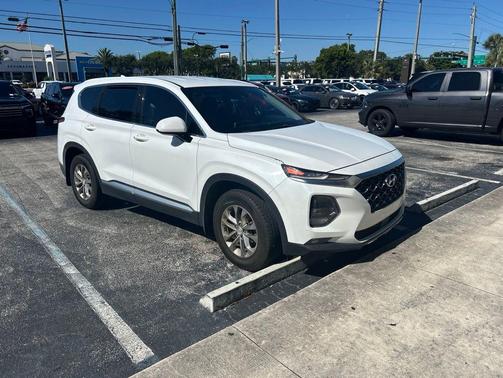 Quartz White 2020 Hyundai SANTA FE SEL 2.4