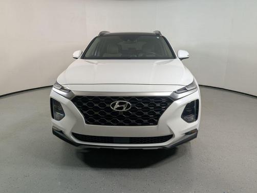Quartz White 2019 Hyundai SANTA FE Ultimate 2.0T