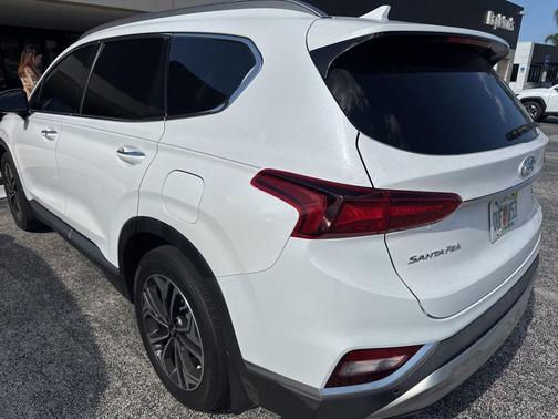 Quartz White 2019 Hyundai SANTA FE Ultimate 2.0T