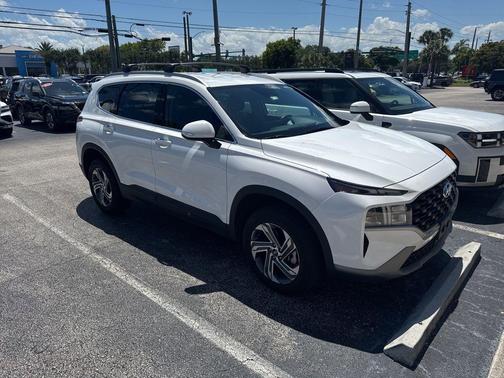 Serenity White Pearl 2023 Hyundai SANTA FE SEL 2.4