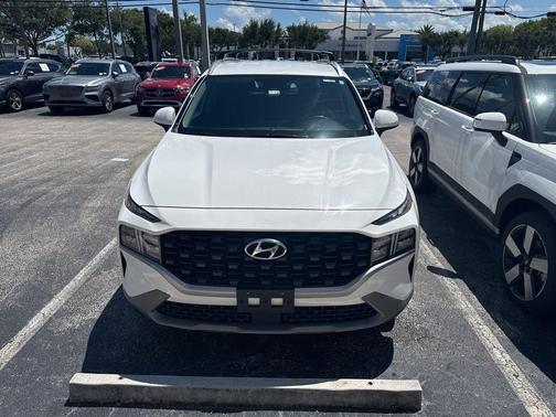 Serenity White Pearl 2023 Hyundai SANTA FE SEL 2.4