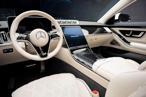 White 2023 Mercedes-Benz S-Class 4MATIC