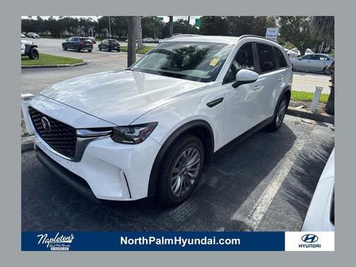 Rhodium White Premium 2024 Mazda CX-90 3.3 Turbo Select