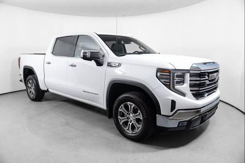 Summit White 2024 GMC Sierra 1500 SLT