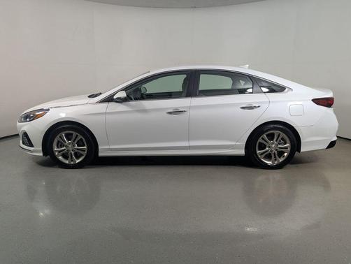 Quartz White Pearl 2019 Hyundai SONATA SEL