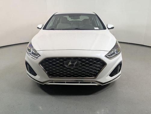 Quartz White Pearl 2019 Hyundai SONATA SEL