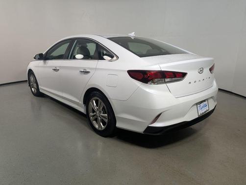 Quartz White Pearl 2019 Hyundai SONATA SEL