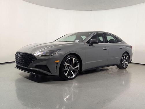 Hampton Gray 2021 Hyundai SONATA SEL Plus