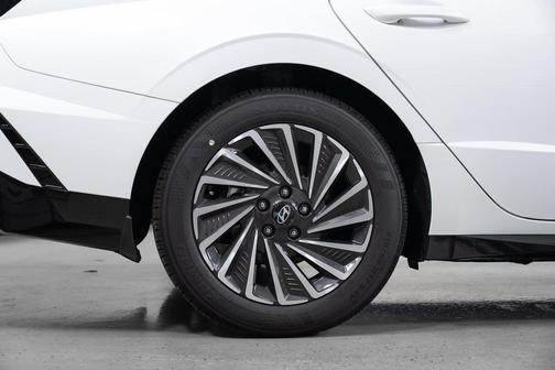 Serenity White 2026 Hyundai SONATA Hybrid SE
