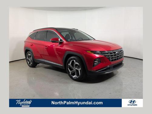 Calypso Red 2023 Hyundai TUCSON Limited