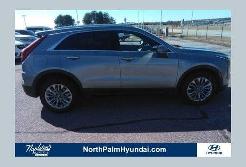 Argent Silver Metallic 2024 Cadillac XT4 Premium Luxury