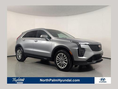 Argent Silver Metallic 2024 Cadillac XT4 Premium Luxury