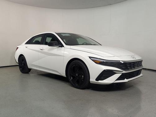 Serenity White 2026 Hyundai ELANTRA Sport