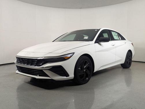 Serenity White 2026 Hyundai ELANTRA Sport