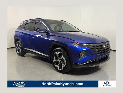 Intense Blue 2022 Hyundai TUCSON Limited