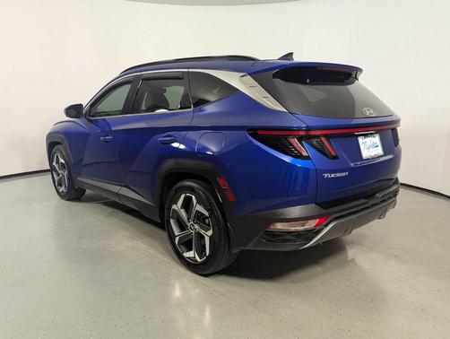 Intense Blue 2022 Hyundai TUCSON Limited