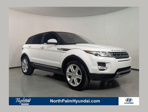 White 2015 Land Rover Range Rover Evoque Pure Plus