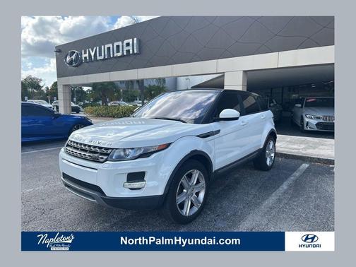 White 2015 Land Rover Range Rover Evoque Pure Plus