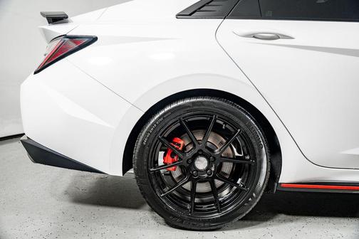 Lunar White 2023 Hyundai ELANTRA N Base