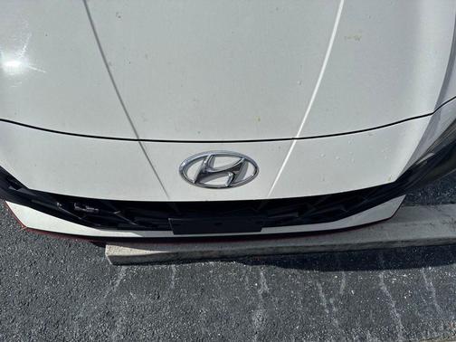 Lunar White 2023 Hyundai ELANTRA N Base