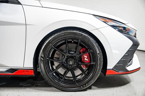 Lunar White 2023 Hyundai ELANTRA N Base