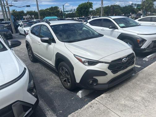 Crystal White Pearl 2024 Subaru Crosstrek Premium