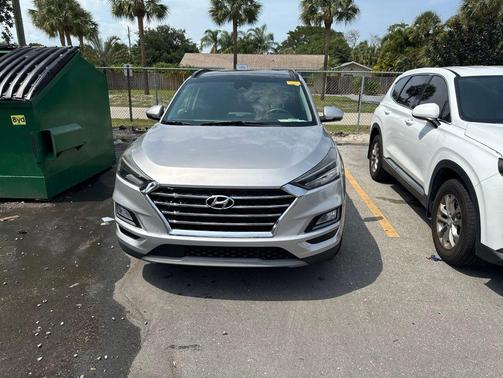 Stellar Silver 2020 Hyundai TUCSON Ultimate