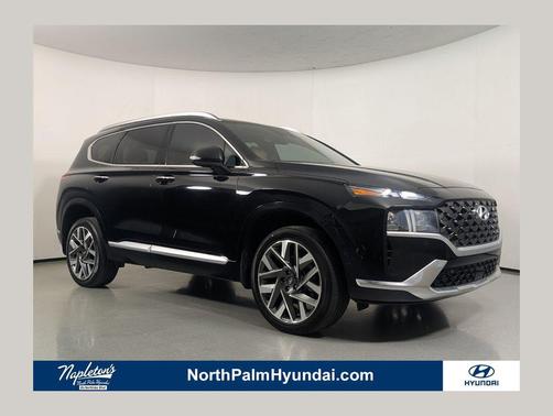 Twilight Black 2023 Hyundai SANTA FE Calligraphy