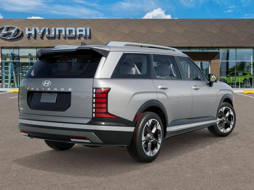 Typhoon Silver Metallic 2026 Hyundai Palisade Hybrid Limited